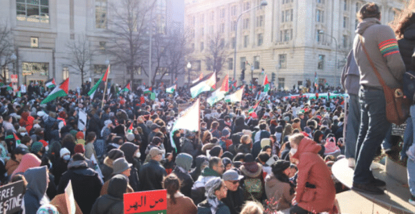  | Freedom Plaza for the March on Washington for Gaza January 13 2024 CC photo Elvert Barnes | MR Online